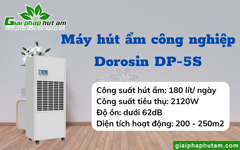 Máy hút ẩm công nghiệp Dorosin DP-5S